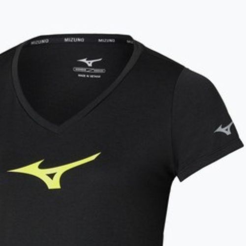 Maglia running donna Mizuno Core Runbird Tee black