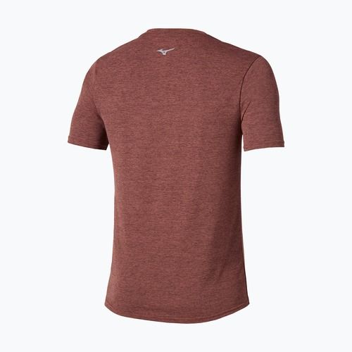 Maglia da running uomo Mizuno Core Runbird Tee copper brown