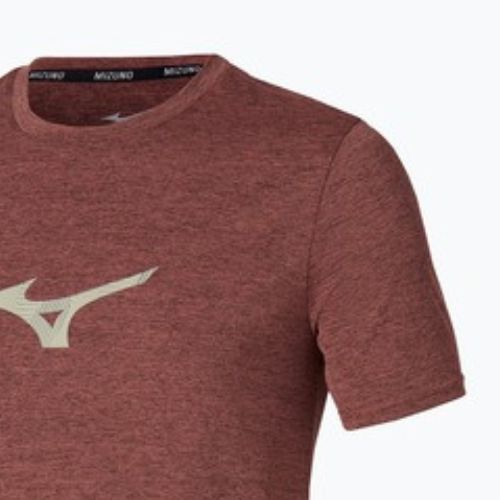 Maglia da running uomo Mizuno Core Runbird Tee copper brown