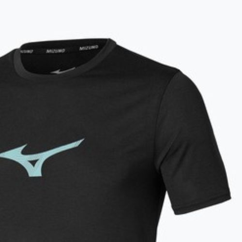 T-shirt running uomo Mizuno Core Runbird Tee black