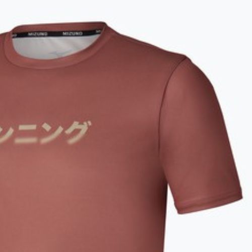 Maglietta da running da uomo Mizuno Core Graphic Tee copper brown