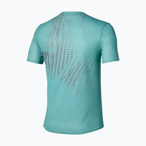 Maglia running uomo Mizuno Core Graphic Tee aquifer