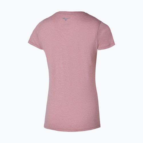 Maglia da running donna Mizuno Core Tee rose elegance