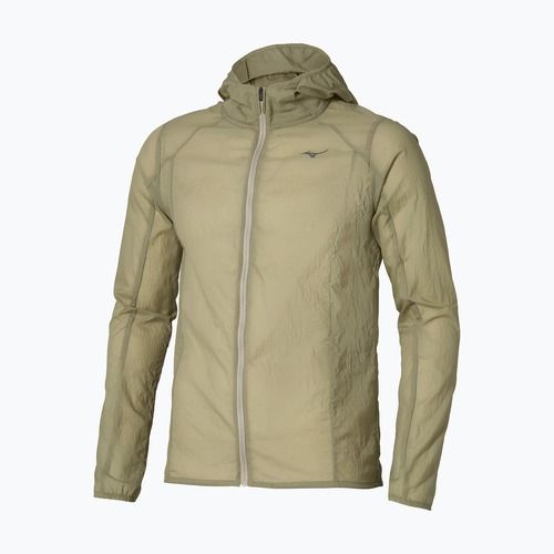 Giacca running uomo Mizuno Tech Light Hooded elm