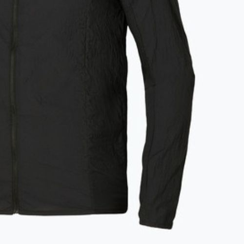 Giacca running uomo Mizuno Tech Light Hooded black