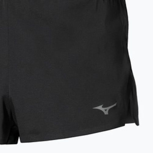 Pantaloncini running uomo Mizuno Tech Light Split 1.5 black