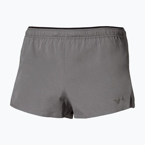 Pantaloncini da running uomo Mizuno Tech Light Split 1.5 lava smoke