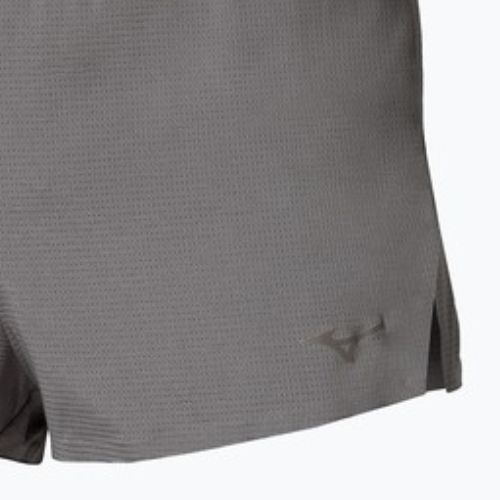 Pantaloncini da running uomo Mizuno Tech Light Split 1.5 lava smoke