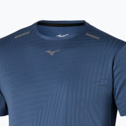 T-shirt running uomo Mizuno Tech Light Tee estate blue