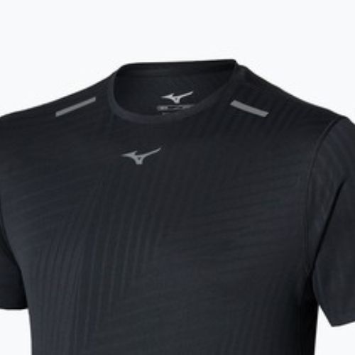 Maglia running uomo Mizuno Tech Light Tee black