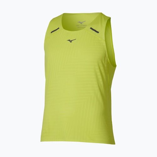 Canotta running uomo Mizuno Tech Light Tank lightning yellow