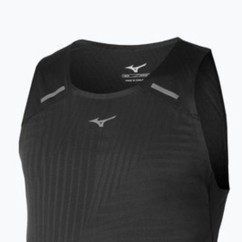 Canotta running uomo Mizuno Tech Light Tank black