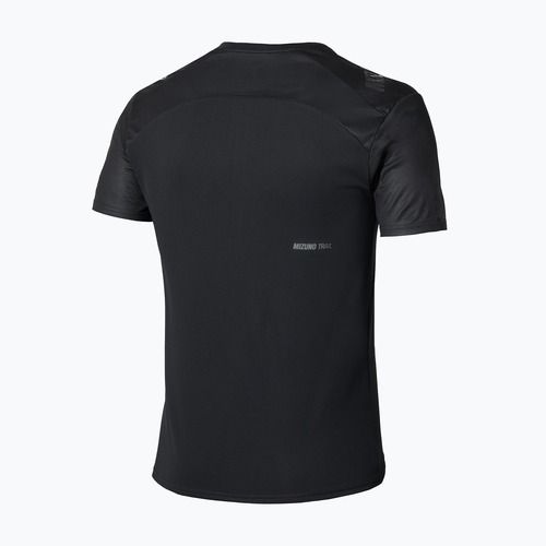 Maglia da running uomo Mizuno Trail Graphic Tee black