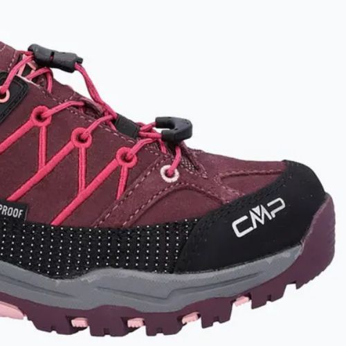 Scarpe da trekking per bambini CMP Rigel Low Wp plum/peach