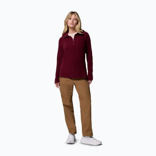 Pile da donna Columbia Glacial IV 1/2 Zip rich wine