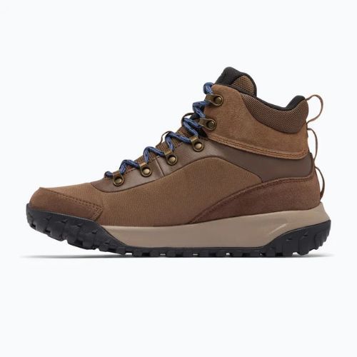 Scarpe da uomo Columbia Burnsider Waterproof dark brown/dark mountain