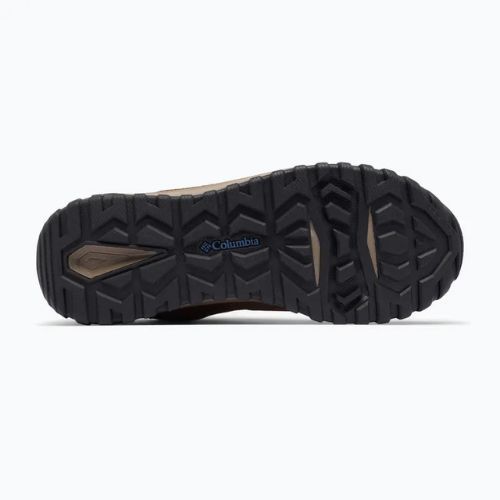 Scarpe da uomo Columbia Burnsider Waterproof dark brown/dark mountain