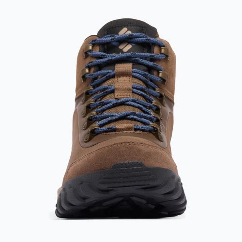 Scarpe da uomo Columbia Burnsider Waterproof dark brown/dark mountain