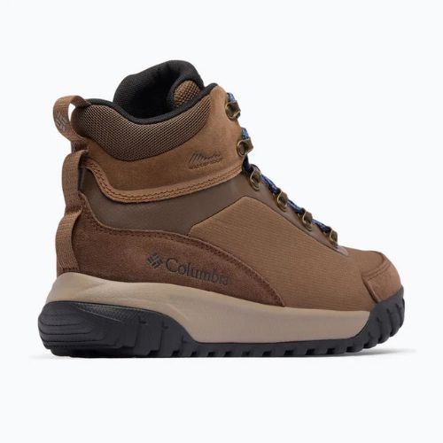 Scarpe da uomo Columbia Burnsider Waterproof dark brown/dark mountain