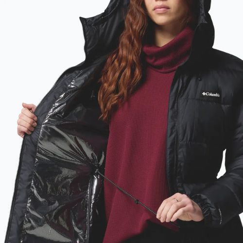 Cappotto imbottito donna Columbia Pike Lake III Long black
