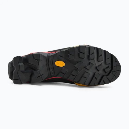 Scarponi da alpinismo uomo La Sportiva Aequilibrium LT GTX black/yellow