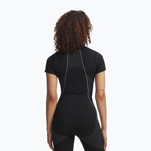 Maglia da allenamento donna Under Armour Vanish Seamless black/steel/steel