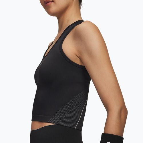 Canotta da allenamento donna Under Armour Vanish Seamless Tank black/steel/steel