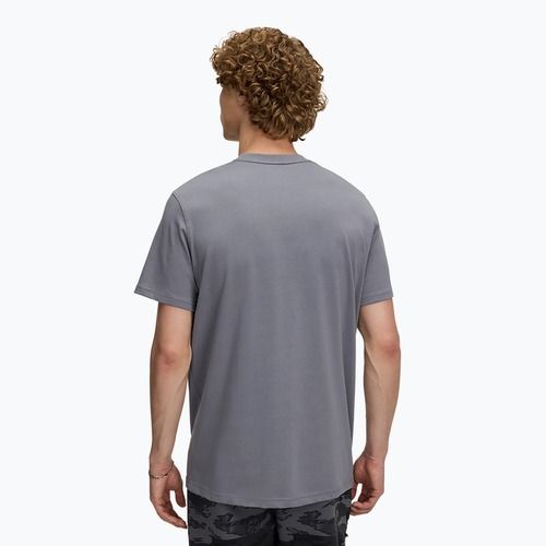 T-shirt da allenamento uomo Under Armour Logo Emb Heavyweight titan gray/black