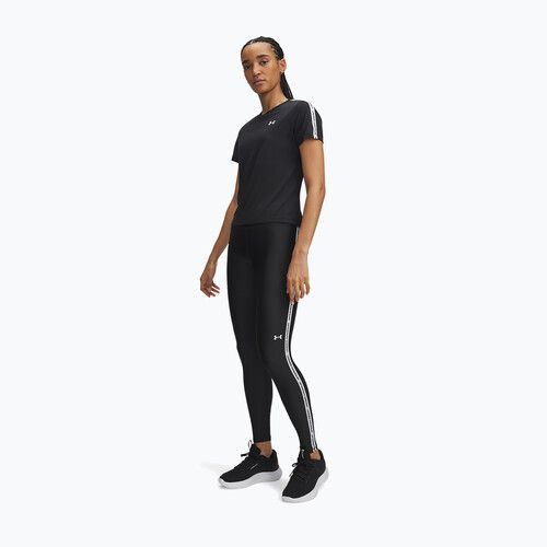 Leggings donna Under Armour Tech Wordmark Tape black/white/white