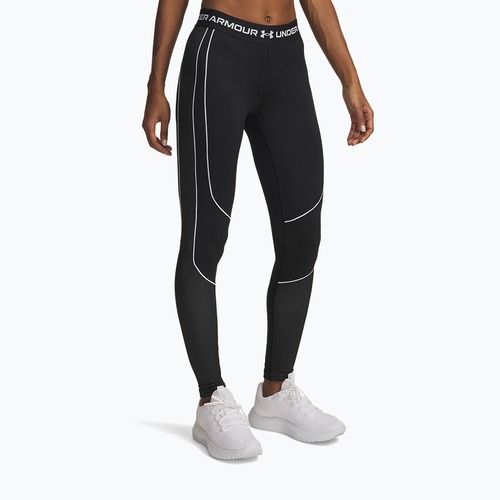 Leggings da allenamento donna Under Armour ColdGear Textured black/white/white