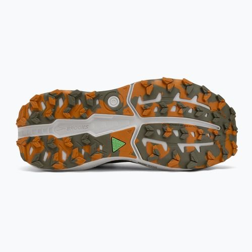 Scarpe da running uomo Brooks Caldera 8 dusty olive/lime/oyster