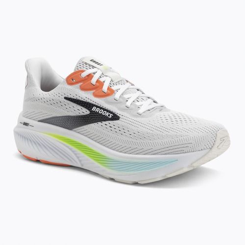 Scarpe da running uomo Brooks Ghost 17 white/pink clay/gecko
