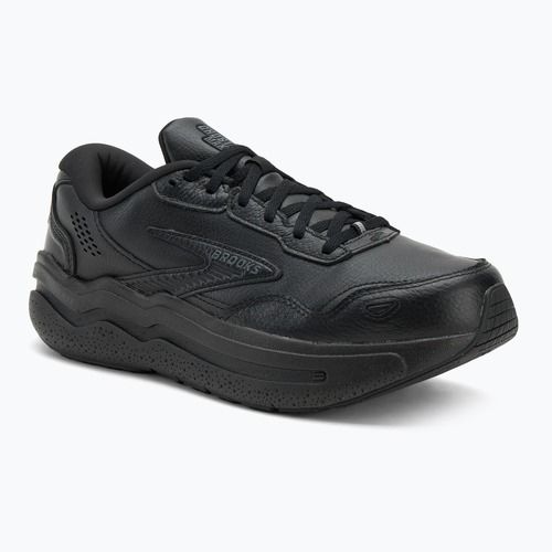 Scarpe da uomo Brooks Ghost Max Leather black/black