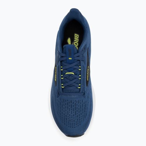 Scarpe da running uomo Brooks Revel 8 navy peony/black/acid lime