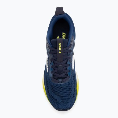 Scarpe da corsa uomo Brooks Trace 4 navy/peacoat/acid lime