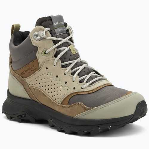Scarpe da trekking uomo Merrell Speed Solo Mid WP grey