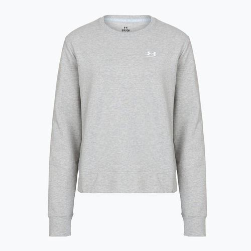 Felpa donna Under Armour Sport Terry Crew mod gray light heather/white