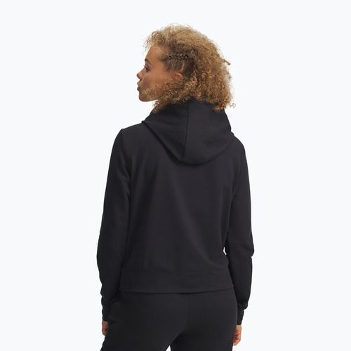 Felpa donna Under Armour Sport Terry Hoodie black/white