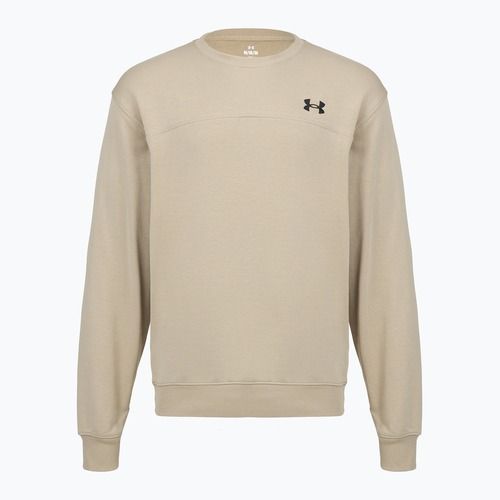 Felpa uomo Under Armour Rival LW Crew city khaki/black