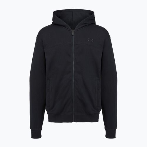 Felpa uomo Under Armour Rival LW FZ black/black