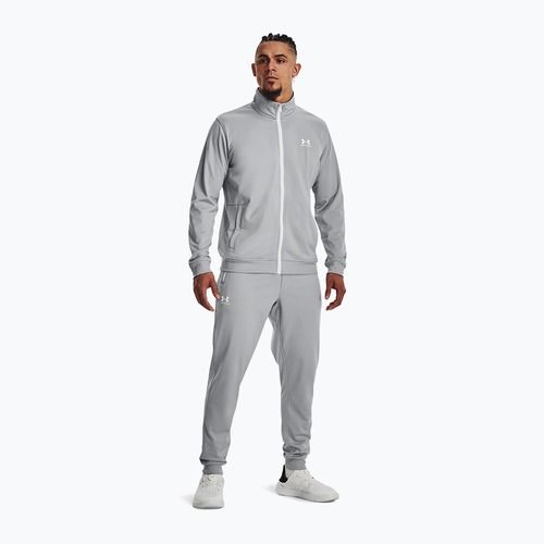 Felpa da uomo Under Armour Sportstyle Tricot mod Gray/White