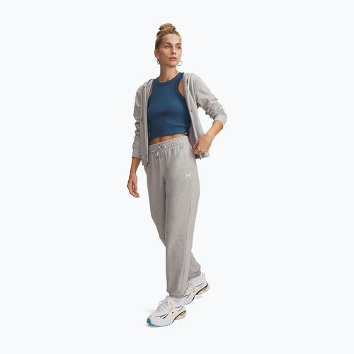 Pantaloni da donna Under Armour Sport Terry Jogger Mod grey light heather/white