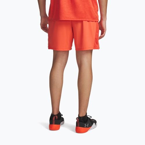 Pantaloncini da allenamento uomo Under Armour Tech Vent venom red/black