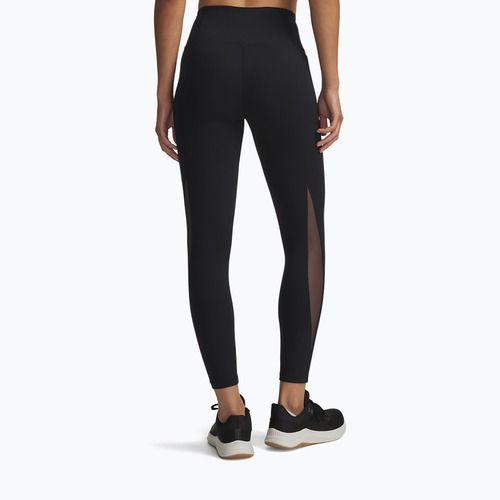 Leggings da donna Under Armour Motion Mesh Ankle black/jet gray