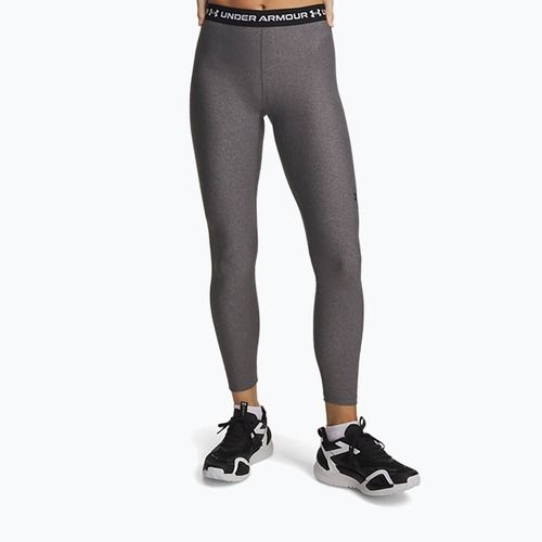 Leggings da allenamento donna Under Armour HeatGear charcoal light heather/black