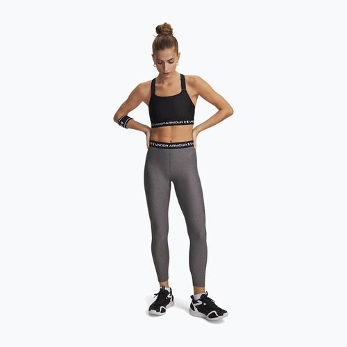 Leggings da allenamento donna Under Armour HeatGear charcoal light heather/black