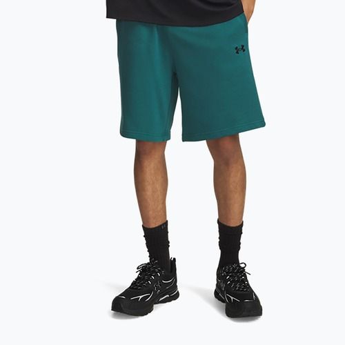Pantaloncini da allenamento uomo Under Armour Rival LW rack green/black