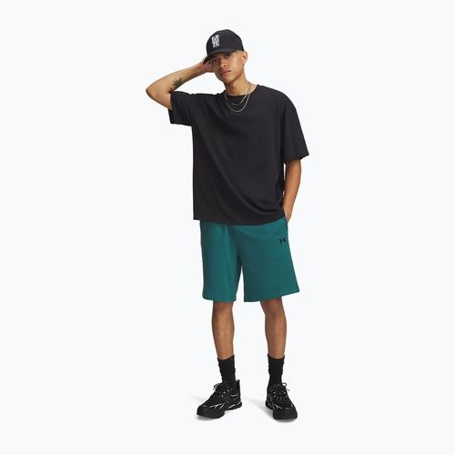 Pantaloncini da allenamento uomo Under Armour Rival LW rack green/black