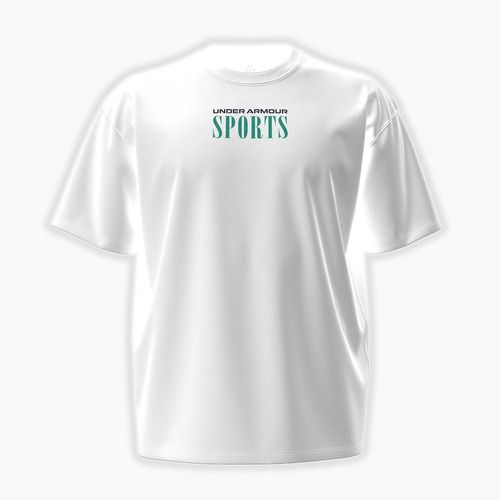 T-shirt da allenamento uomo Under Armour Heavyweight Sports white/midnight navy