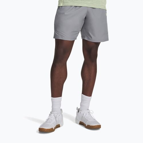 Pantaloncini da allenamento uomo Under Armour Tech Utility steel/fade green